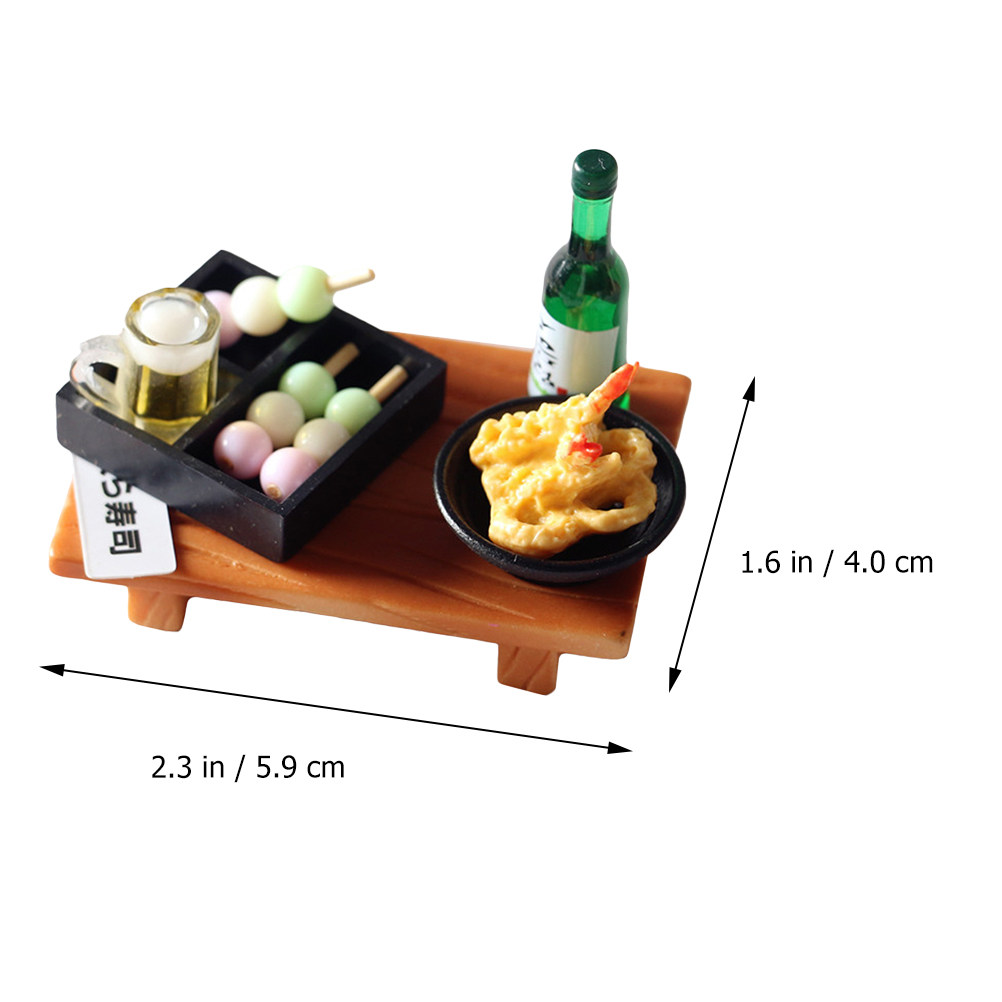 3Pcs Mini Sushi Realistic Deco - Japanese Lifestyle Japanese ulasan dan harga