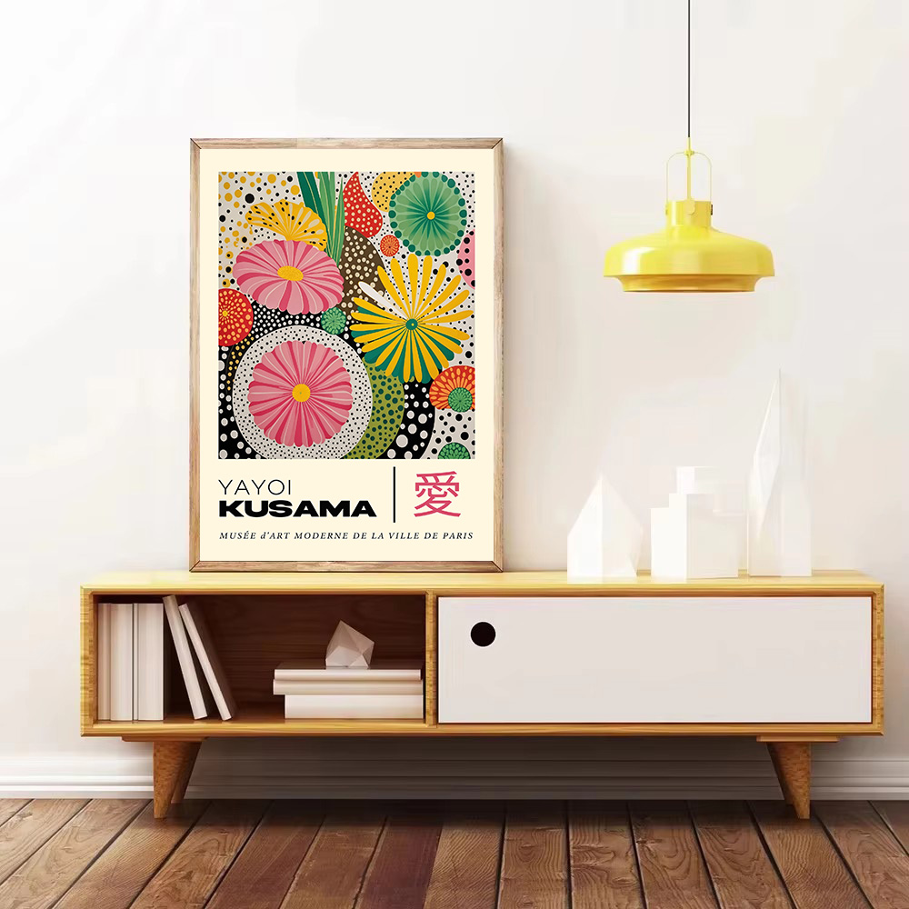 Yayoi Kusama Japanese Style Ge - Japanese Lifestyle Japanese ulasan dan harga
