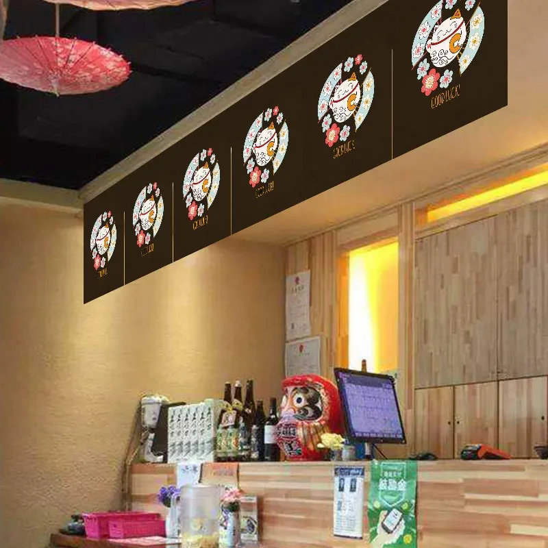 Sushi Shop Adversing Flag Hang - Noren Curtain Doorway ulasan dan harga