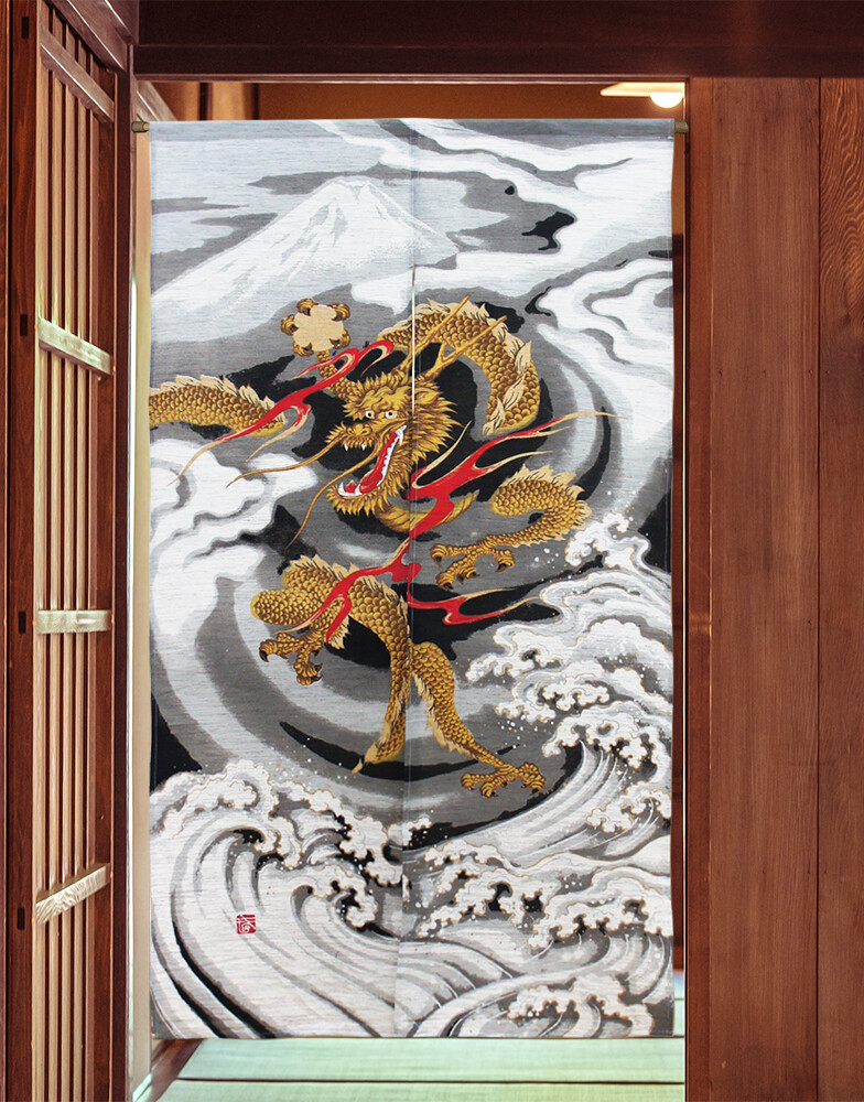 Traditional Chinese Dragon Fly - Noren Curtain Doorway ulasan dan harga